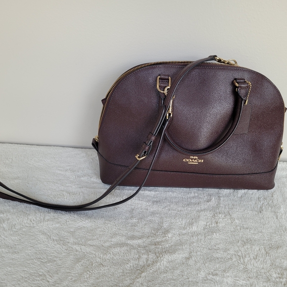 Coach Women's Brown Leather Handbag - Picture 2 of 7